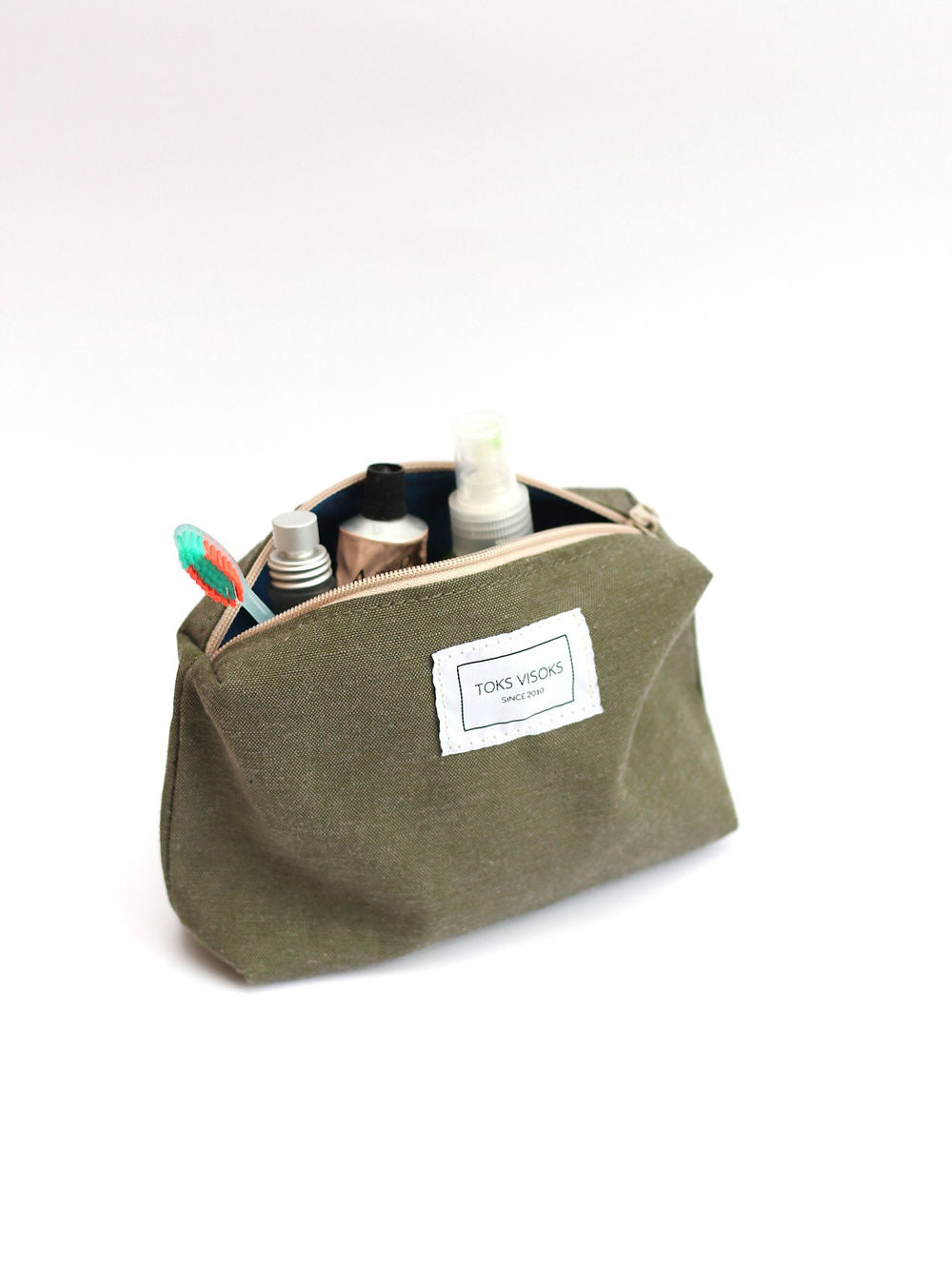 LORNA Makeup Bag - Army Green