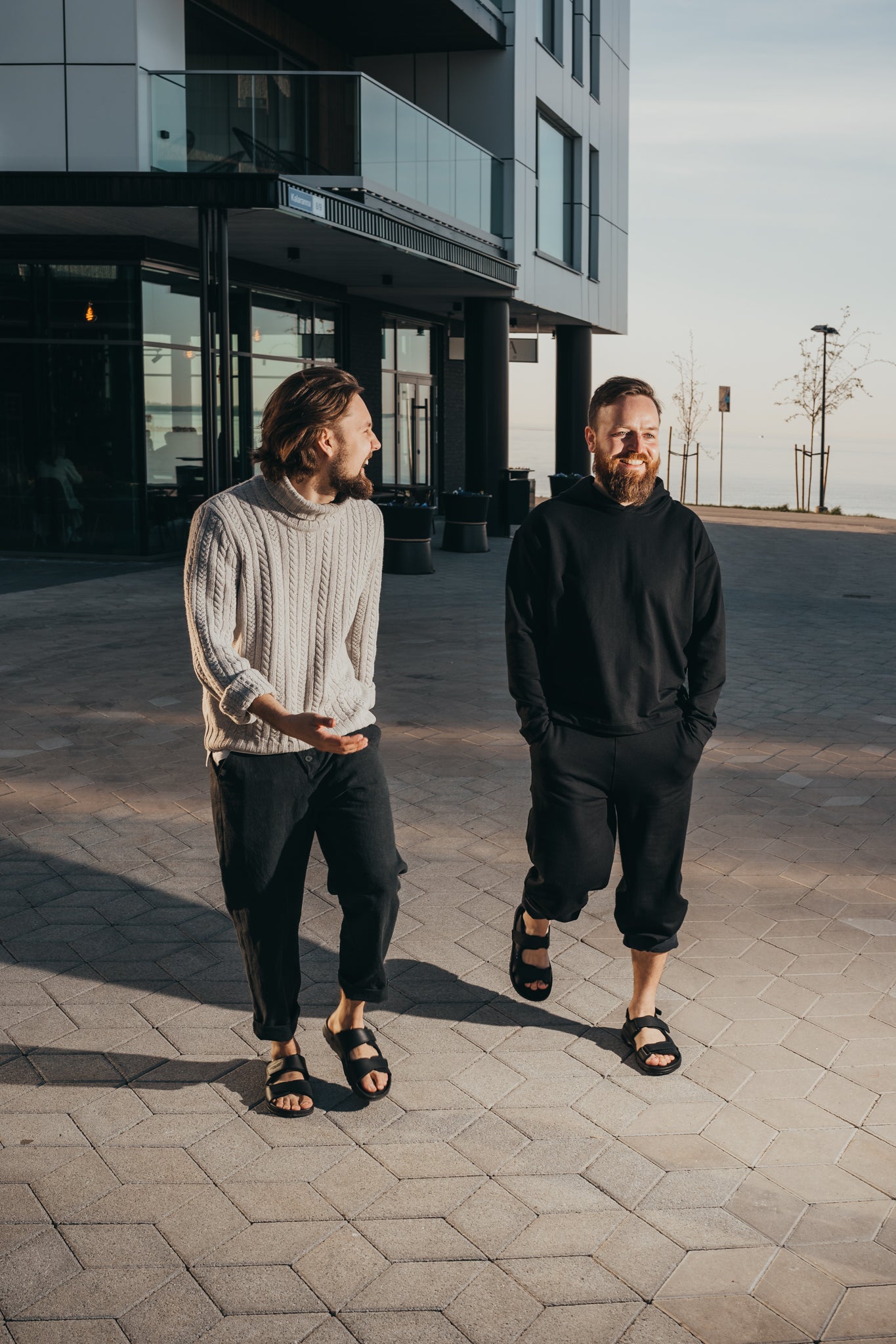 Lauri Leather Sandals - Brown