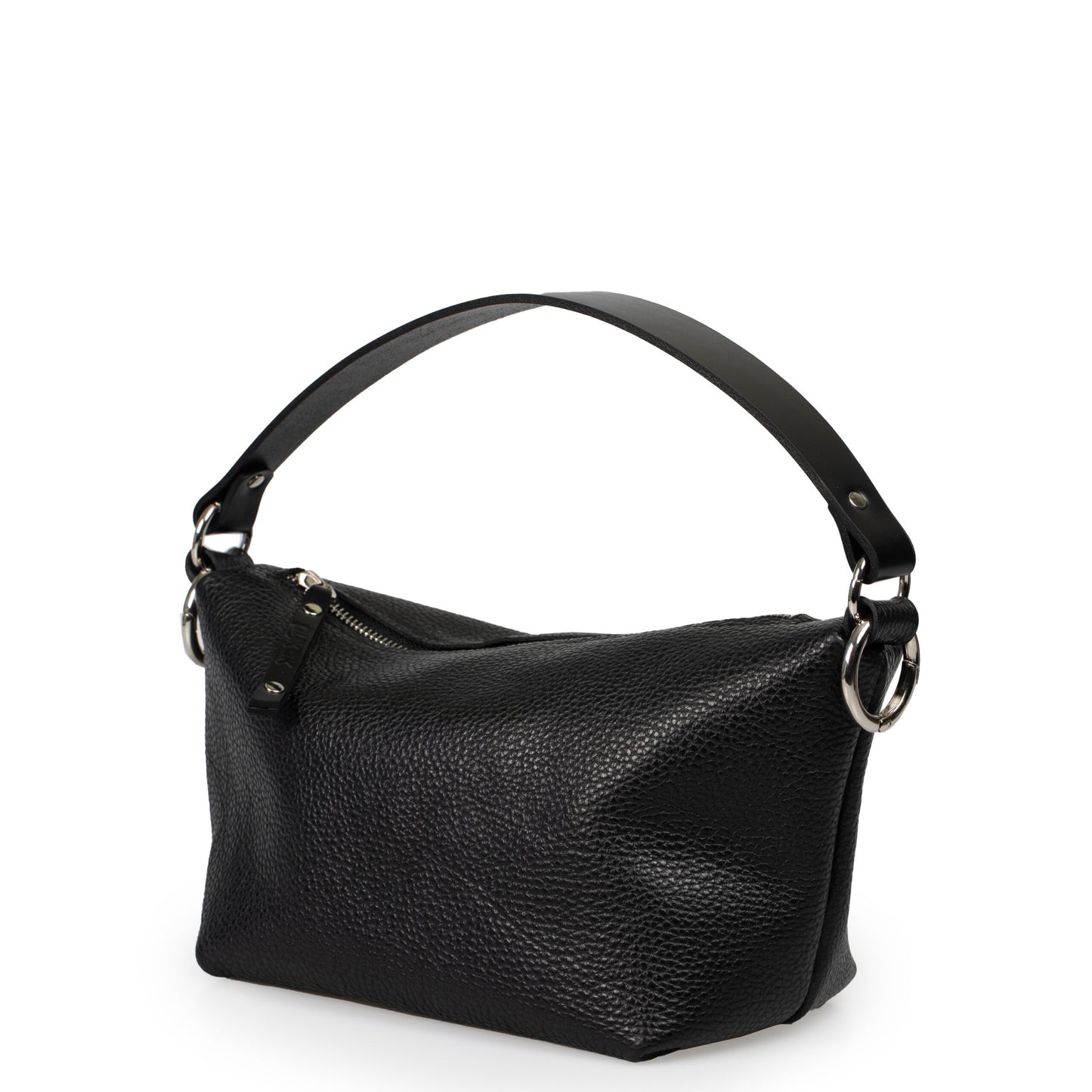 Soft Leather Baguette Handbag Selena