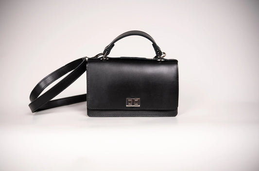  Small Briefcase Handbag - Black