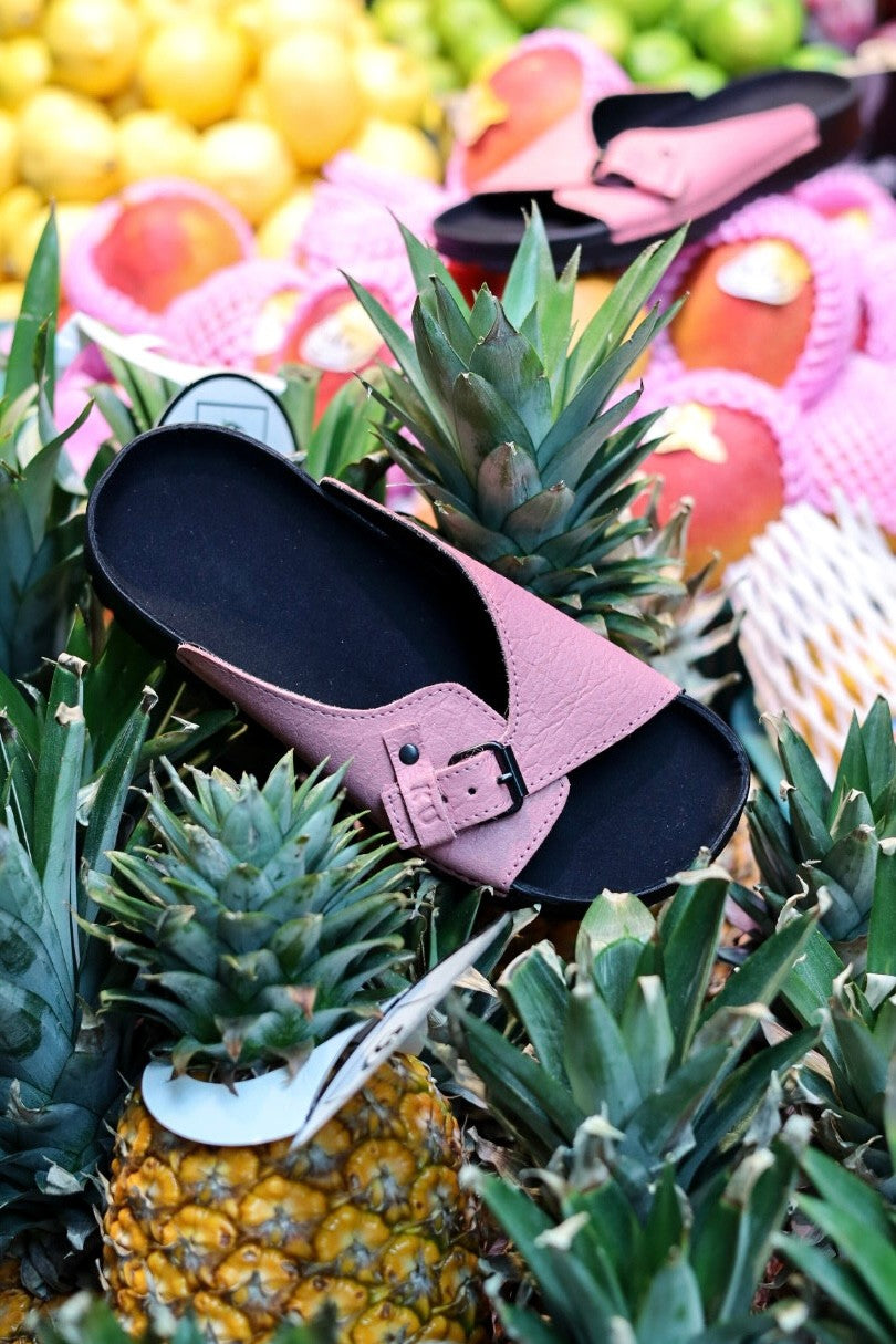 TOKU Rome Vegan Sandals - Pink